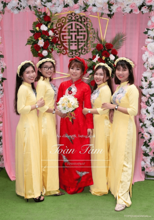 Top 5 địa chỉ cho thuê áo dài cưới Quảng Ngãi: Đẹp – Giá tốt