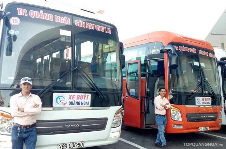 Lịch trình xe buýt Quảng Ngãi – Chu Lai mới nhất 2022