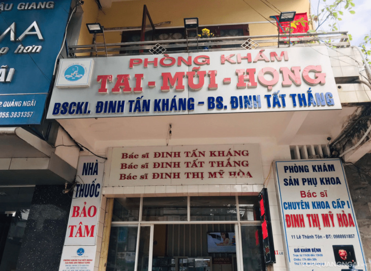 Top 4 phòng khám tai mũi họng Quảng Ngãi uy tín nhất