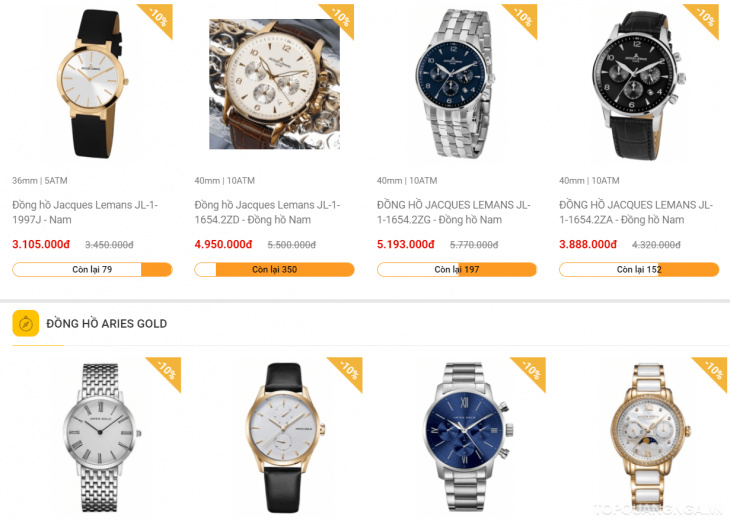 Top 4 cửa hàng bán đồng hồ tại Quảng Ngãi uy tín nhất