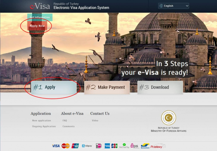 khám phá, how to, how to apply for e-visa turkey