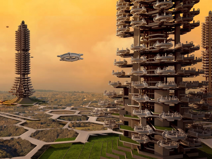 kiến trúc, 9 thiết kế cao ốc ấn tượng hướng tới tương lai tại skyscraper competition 2022