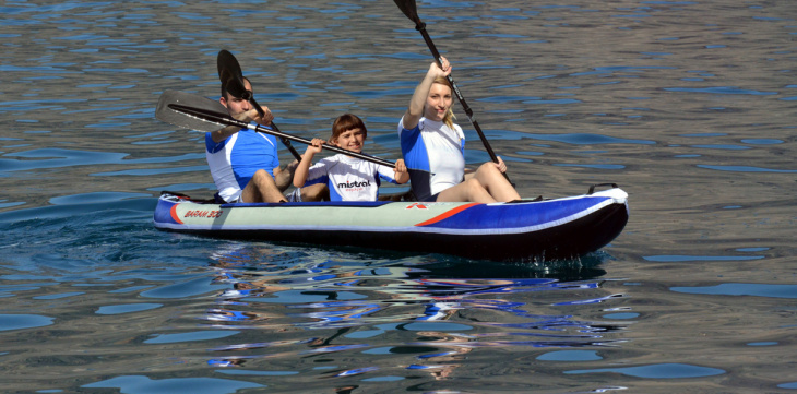 Chèo Thuyền Kayak Cùng Trẻ Nhỏ
