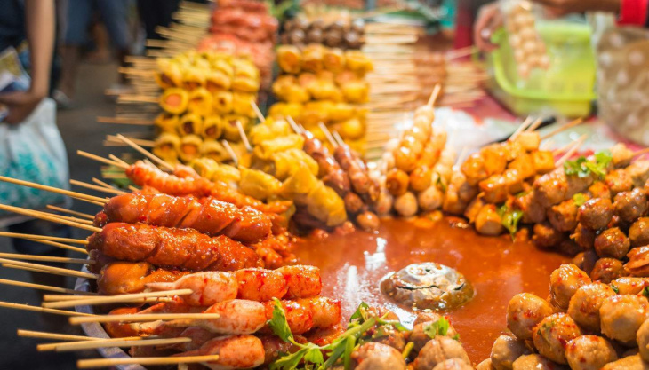 Lạc vào 'mê cung' ẩm thực đường phố Thái Lan