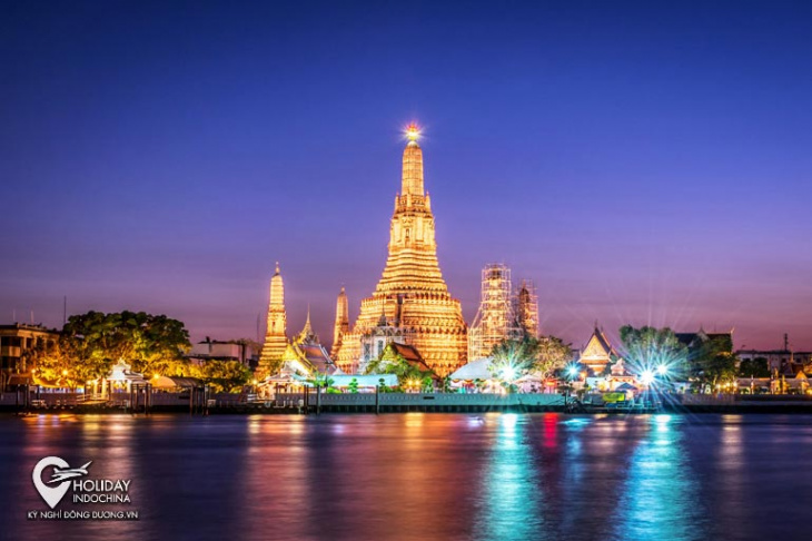 Khám phá Chùa Bình Minh Wat Arun Thái Lan như nào 7/2022