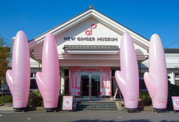 bảo tàng gừng non, du lịch nhật bản, iwashita new ginger museum, ghé thăm bảo tàng gừng non “có một không hai” của xứ sở hoa anh đào