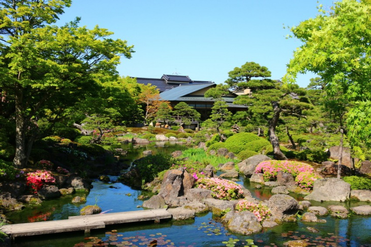 du lịch nhật bản, yushien – ngôi vườn thực vật tựa xứ sở thần tiên ở nhật bản