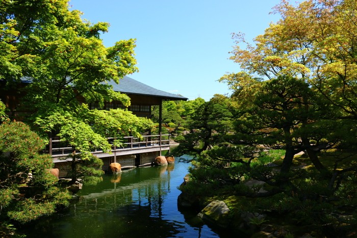 du lịch nhật bản, yushien – ngôi vườn thực vật tựa xứ sở thần tiên ở nhật bản