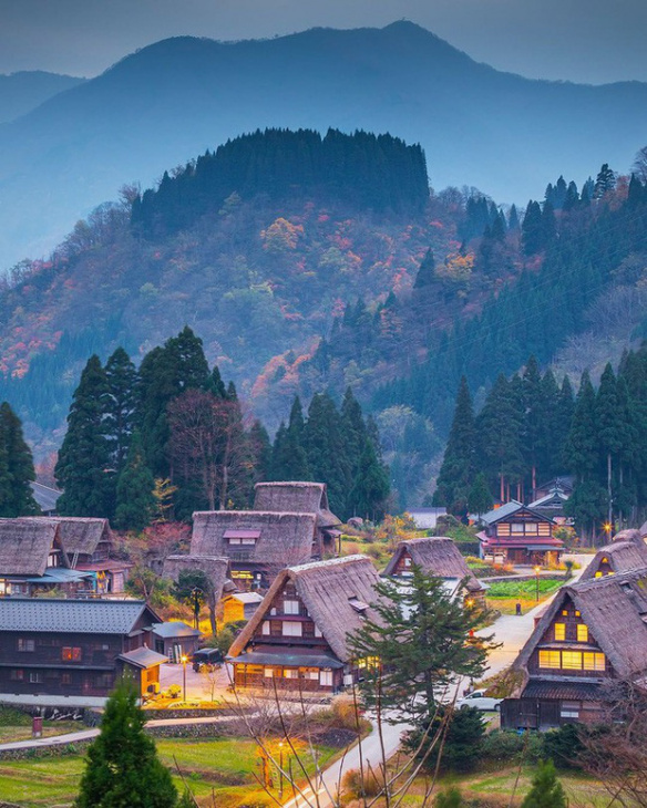 du lịch nhật bản, làng cổ, shirakawa-go, shirakawa-go – ngôi làng cổ đẹp như bước ra từ cổ tích của nhật bản
