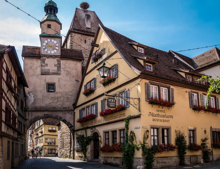 thi-tran, vẻ đẹp siêu thực của rothenburg – thị trấn lãng mạn nhất nước đức