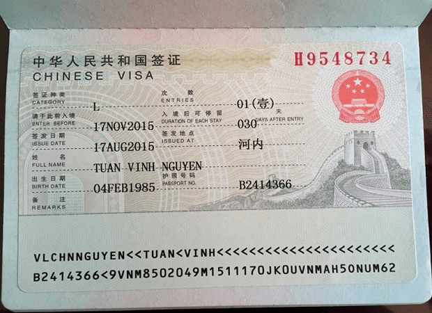 TOP 20 công ty có dịch vụ làm visa Trung Quốc tại Hà Nội uy tín nhất