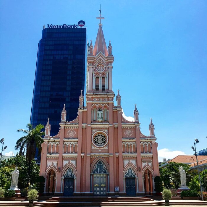 điểm du lịch đà nẵng, ghé thăm nhà thờ chính tòa đà nẵng: cực đẹp, cực nổi tiếng