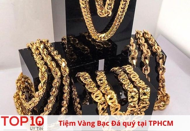 top 15 tiệm vàng bạc đá quý uy tín nhất tphcm