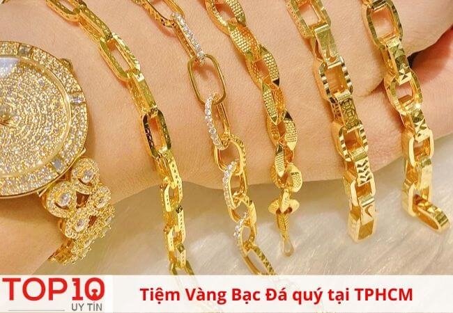 top 15 tiệm vàng bạc đá quý uy tín nhất tphcm