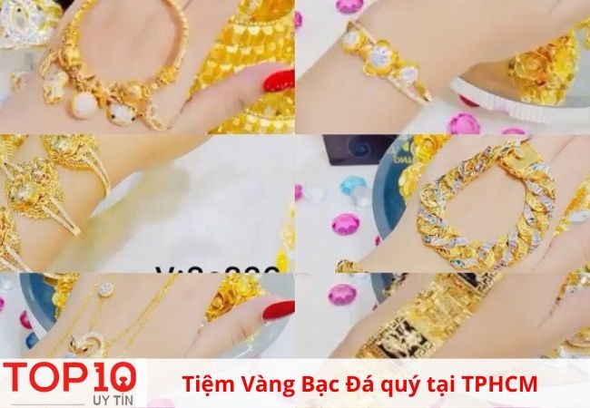 top 15 tiệm vàng bạc đá quý uy tín nhất tphcm