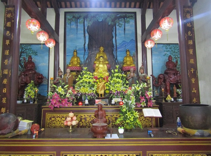 điểm du lịch hội an, chiêm bái chùa phước lâm hội an niên đại 200 năm