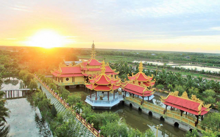 chùa vạn phước bến tre – ngôi chùa đẹp tựa tiên cảnh (2022)