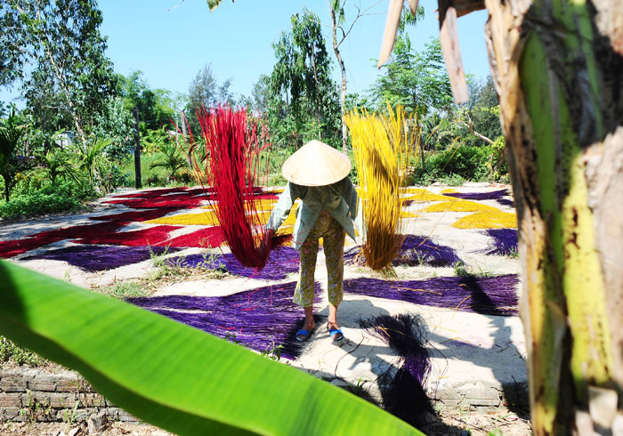 điểm du lịch đà nẵng, làng chiếu cẩm nê – làng nghề truyền thống nổi tiếng đà nẵng