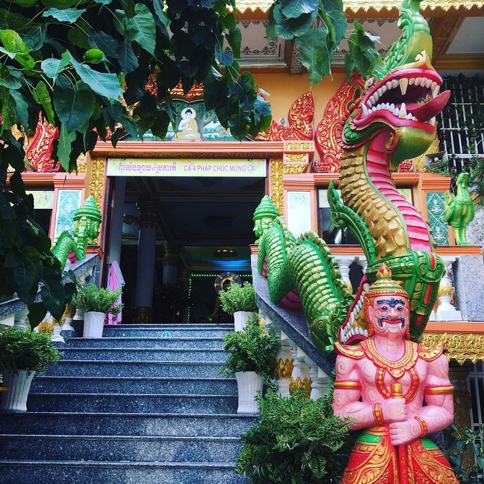điểm du lịch cần thơ, khám phá chùa pitu khôsa răngsây nổi tiếng bậc nhất vùng đất tây đô