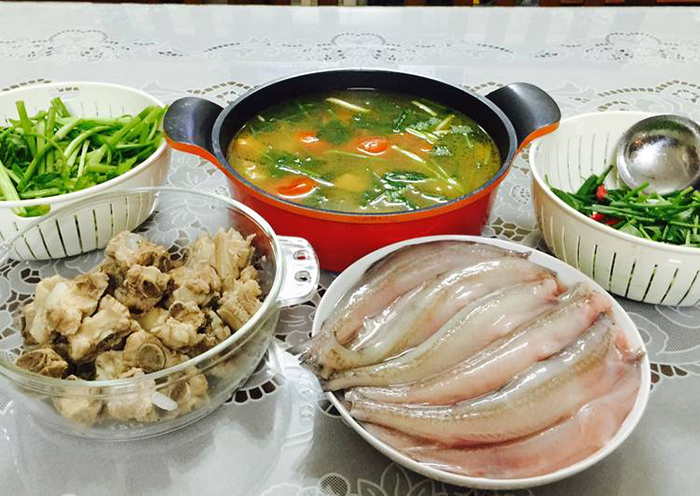 ẩm thực quảng bình, lẩu cá khoai quảng bình - địa chỉ ăn ngon và cách nấu chuẩn vị chua cay