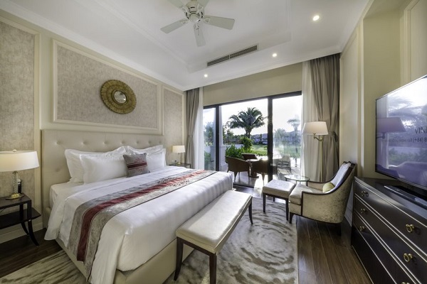 resort nha trang, điểm du lịch nha trang, villa 4 phòng ngủ vinpearl nha trang - review chi tiết dịch vụ và tiện ích