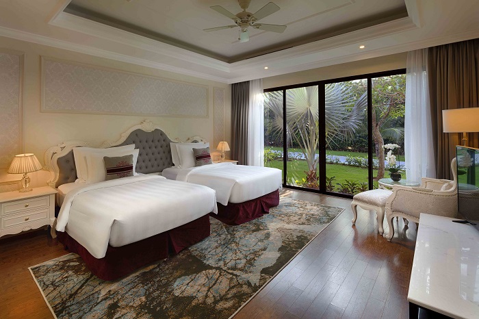 resort nha trang, điểm du lịch nha trang, khám phá tiện ích 5 sao trong villa 2 phòng ngủ vinpearl nha trang