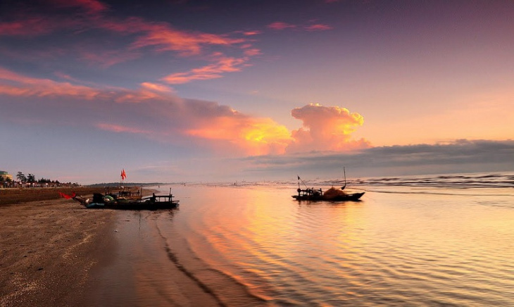 Biển Diễn Thành Nghệ An: Điểm ngắm hoàng hôn ĐẸP NGÂY NGẤT lòng người