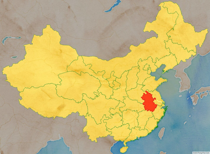 Tỉnh An Huy Trung Quốc : Vùng đất có nhiều ngôi làng cổ