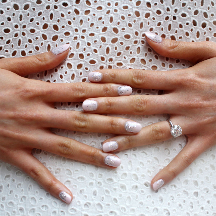 30 khuôn mẫu nail nàng dâu white color đẹp nhất lỗng lẫy trong thời gian ngày cưới  Đẹp365