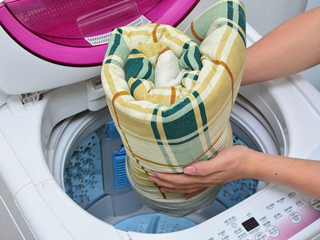 khám phá, trải nghiệm, hướng dẫn giặt chăn bằng máy giặt cực sạch và hiệu quả ngay tại nhà