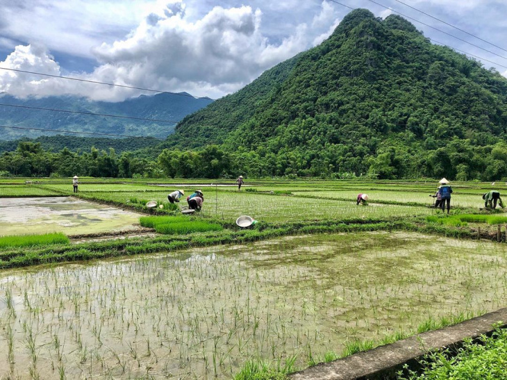 khám phá, trải nghiệm, “ngẩn ngơ” vẻ đẹp các bản làng cổ mai châu hòa bình