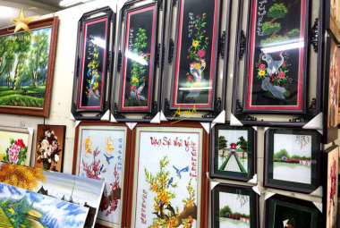 15+ Địa chỉ mua tranh thêu cao cấp giá rẻ tại Hà Nội