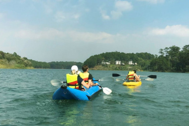 Bài tập cải thiện kỹ thuật chèo thuyền kayak