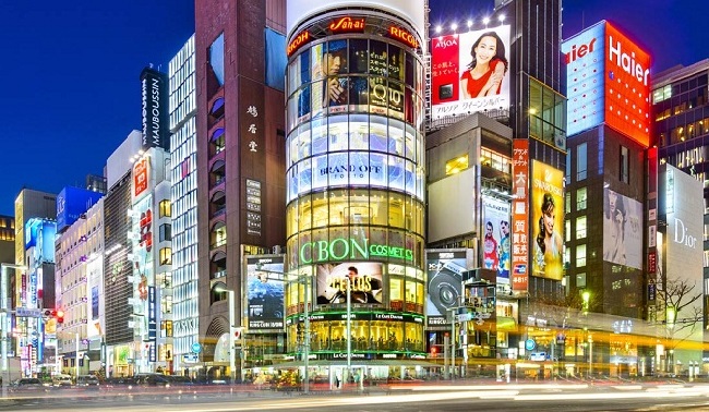 du lịch nhật bản, du lịch tokyo nhật bản, phố ginza, ginza – khu phố sang trọng bậc nhất tokyo nhật bản