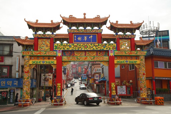 du lịch hàn quốc, du lịch incheon, chinatown, thăm quan khu phố tàu ở incheon hàn quốc