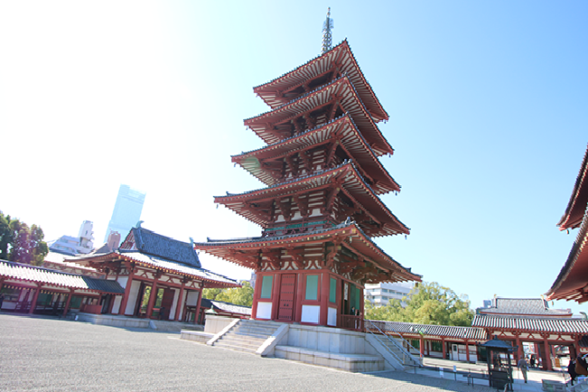 du lịch nhật bản, du lịch osaka, chùa shitenno-gi, chùa shitenno-ji – ngôi chùa có bề dày lịch sử ở osaka nhật bản