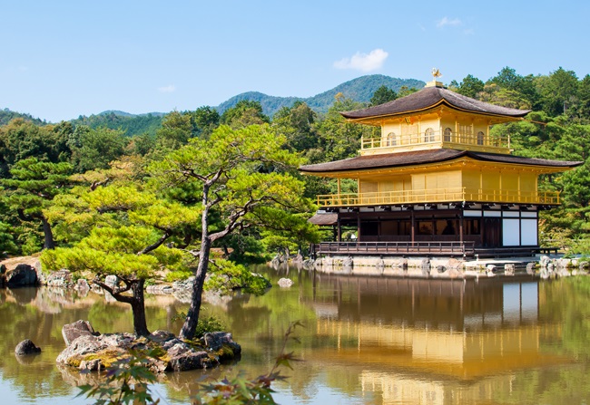 du lịch nhật bản, thắng cảnh nhật bản, chùa vàng kinkakuji – ngôi chùa ấn tượng nhất nhật bản