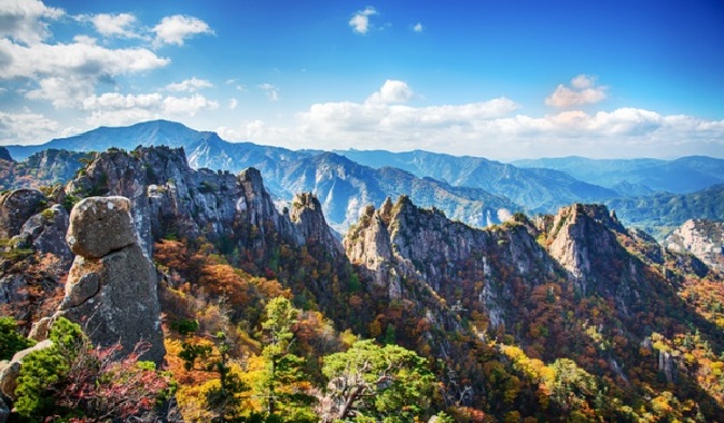 du lịch hàn quốc, du lịch gangwon hàn quốc, vườn quốc gia seoraksan, trải nghiệm leo núi và dã ngoại ở vườn quốc gia seoraksan hàn quốc