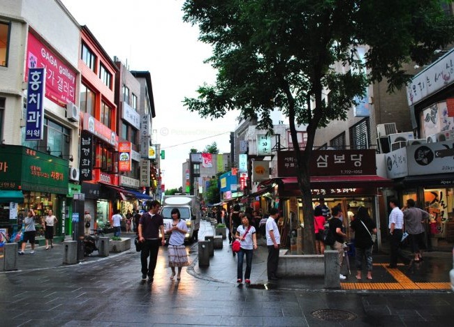 du lịch hàn quốc, du lịch seoul hàn quốc, phố đi bộ insa-dong, đến seoul hàn quốc đừng quên ghé qua phố đi bộ insa-dong