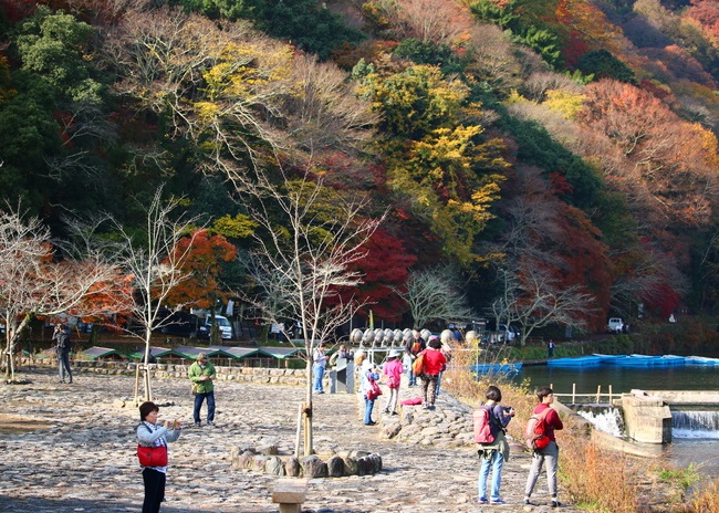du lịch nhật bản, du lịch kyoto nhật bản, công viên kameyama, công viên arashiyama - danh thắng nổi tiếng của kyoto nhật bản