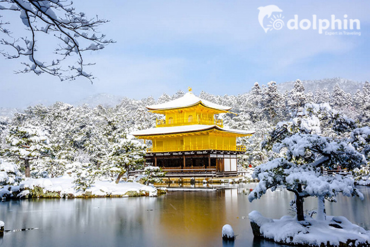 Du lịch Nhật Bản vào mùa đông ghé 5 ngôi chùa Phật giáo tuyệt vời nhất