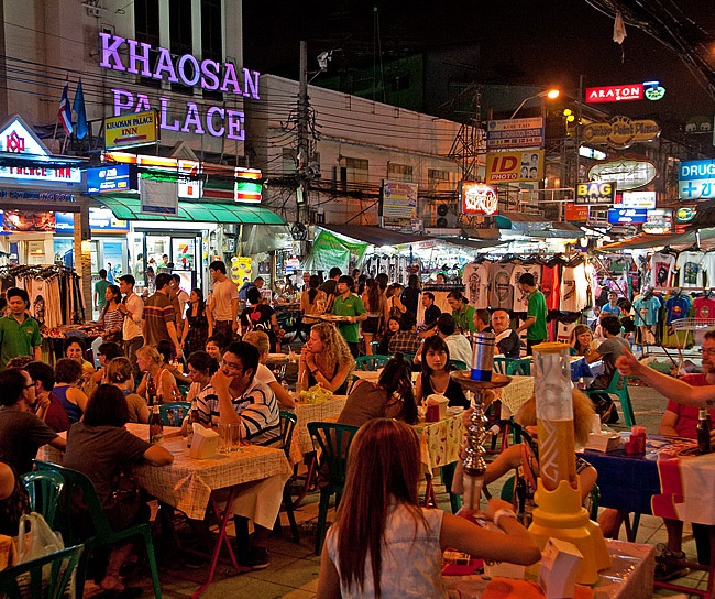 du lịch thái lan, du lịch bangkok thái lan, khu phố khao san, dạo quanh con phố không ngủ khao san ở bangkok thái lan