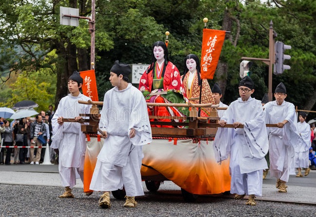 du lịch nhật bản, du lịch kyoto nhật bản, jidai matsuri, lễ hội jidai matsuri – một trong ba lễ hội lớn nhất kyoto nhật bản.