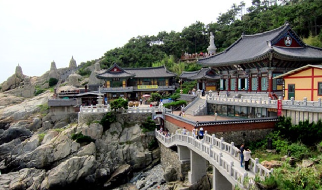 chùa haedong younggungsa - busan, du lịch busan hàn quốc, chùa haedong yonggungsa – ngôi chùa độc đáo nhất hàn quốc
