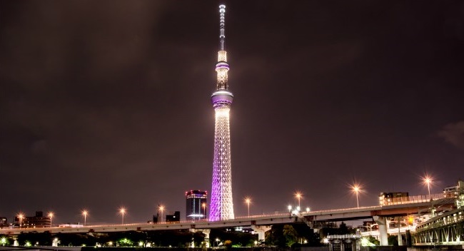 Thăm Quan Tháp Truyền Hình Tokyo Sky Tree Lớn Nhất Nhật Bản