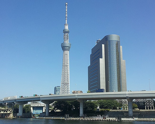 du lịch nhật bản, du lịch tokyo nhật bản, thăm quan tháp truyền hình tokyo sky tree lớn nhất nhật bản
