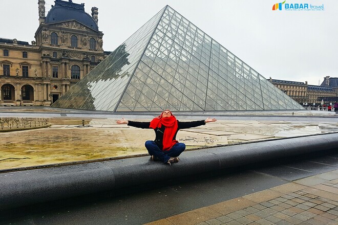 khám phá, trải nghiệm, kim tự tháp louvre – kim tự tháp “phát sáng” của thủ đô paris
