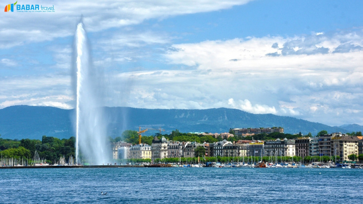 Thành phố Geneva – thánh địa du lịch nổi tiếng của Thụy Sĩ