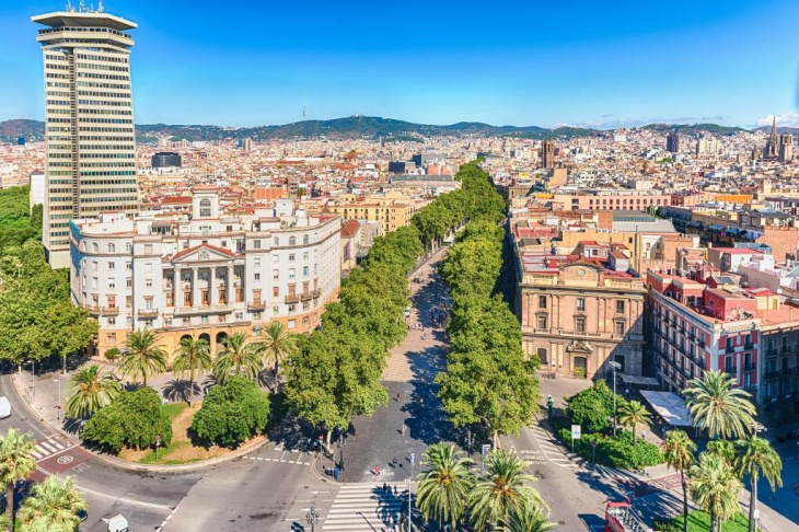 khám phá, trải nghiệm, khám phá đại lộ las-ramblas của thành phố barcelona