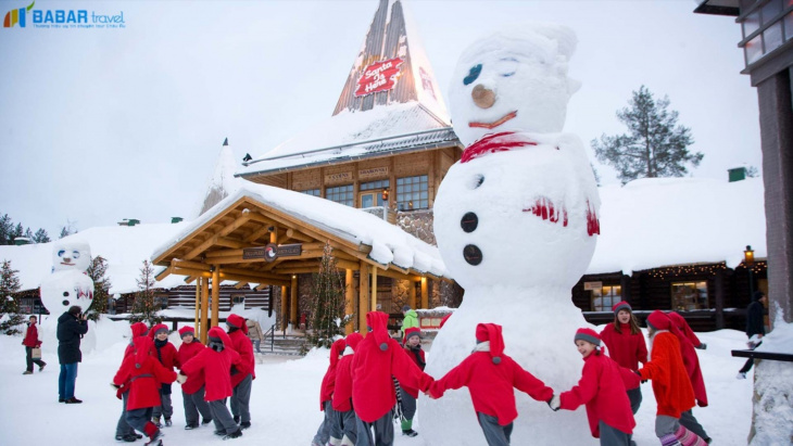 BabarTravel sẽ dẫn bạn ghé thăm ngôi làng Rovaniemi - Quê hương của Ông già Noel tại Phần Lan